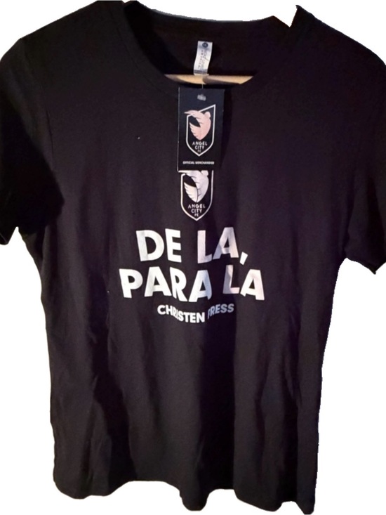 Next Level Apparel Tops - Christen Press Angel City FC T-shirt Women’s Size XL Black‎